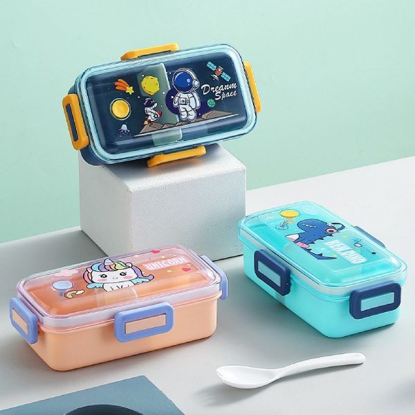Leakproof Cartoon Lunch Box For Kids