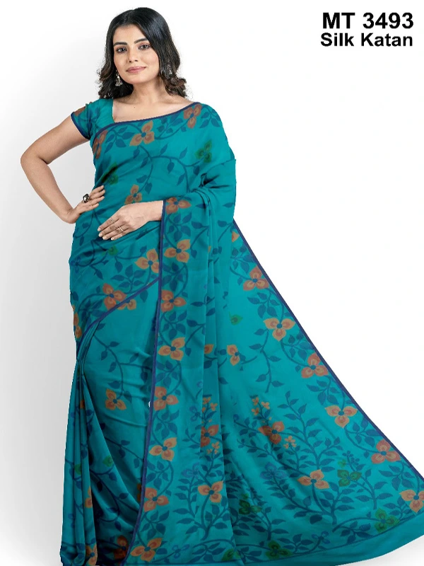 Premium Quality Katan Silk Saree For Womes's